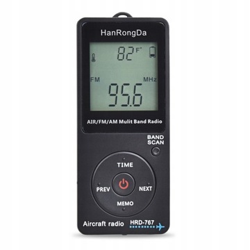 HanRongDa HRD-767 Wielopasmowe radio FM / AM / AIR