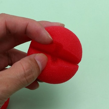 Клоунский носовой шарик Профессиональные красные носы