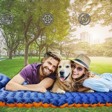 САМОННАДУВАЮЩИЙСЯ КАМИР ДЛЯ СПАНИЯ С НОЖНЫМ НАСОСОМ, ВОДОНЕПРОНИЦАЕМЫЙ 8 СМ