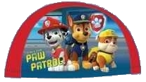 CZEPEK PŁYWACKI PSI PATROL CZERWONY