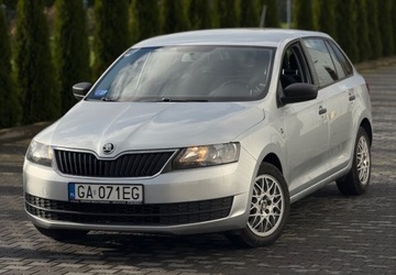 Skoda Rapid II Spaceback 1.2 MPI 75KM 2014 Skoda RAPID 1.2 Benzyna 75 KM GAZ Salon Polska 1.2 BenzynaLPG 75KM, zdjęcie 1