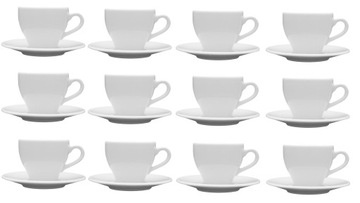 LUBIANA PAULA 12 x FILIŻANKA 200 ML ZE SPODKIEM