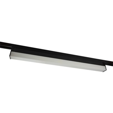 Lampa liniowa szynowa 1-faza 30W 60cm czarna