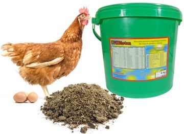Witaminy dla kur niosek 4 kg Białko dla kur 2 kg