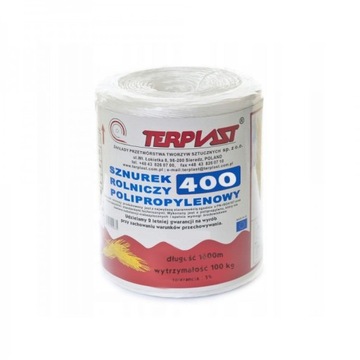 Sznurek rolniczy TEX 2500 1600 mb do prasy 100kg
