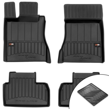 3D gumové koberce Mercedes-Benz třídy S W220 1998-2005 rohož bonus