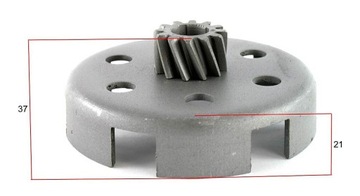 КОРЗИНА СЦЕПЛЕНИЯ ДЛЯ МОТОВЕЛОСИПЕДА ROMET OGAR