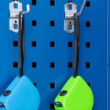 JAN NOWAK Крючок перевернутый 25 мм, крючок для перфорированных поверхностей: серебро