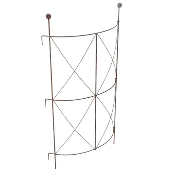 PODPORA DO KWIATÓW PNĄCZY CZARNA 90 CM RÓŻY BLUSZCZ OCHRONA KWIATÓW TUJE