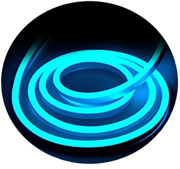Taśma LED NEON Mono 12V na metry 5/12mm ICE BLUE