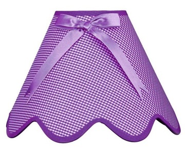 ABAŻUR 17x25cm DO LOLA LAMPKA biurkowa E14 FIOLET