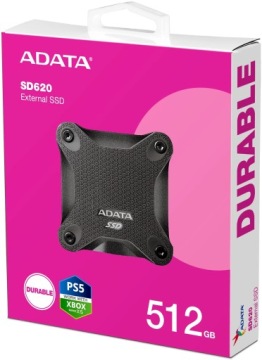Твердотельный накопитель ADATA SD620 512 ГБ черный