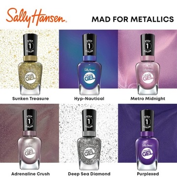 Гель-лак для ногтей Sally Hansen Miracle Metro Midnight 564