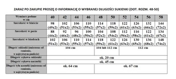 ELEGANCKA SUKIENKA NARZUTKA TU ROZ 40 L ZESTAW 40 42 44 46 48 50 52 54 56