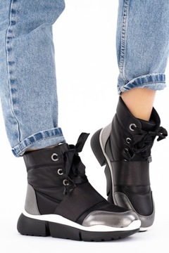 Śniegowce botki damskie grubo ocieplane 37