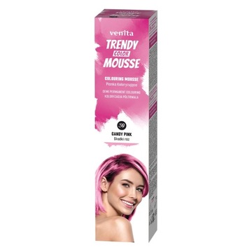VENITA TRENDY PIANKA KOLORYZUJĄCA 30 SŁODKI RÓŻ