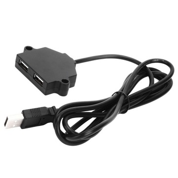 Двойное USB-разъем для зарядки с кабелем длиной 1,5 м, напряжение 5 В.