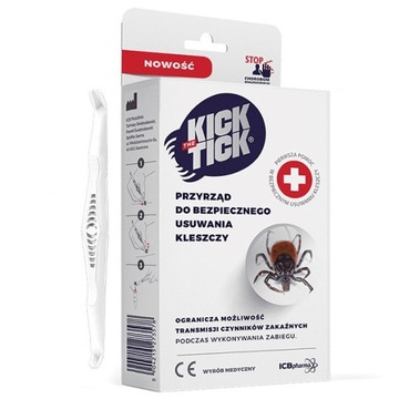 Kick the Tick, przyrząd do bezpiecznego usuwania k