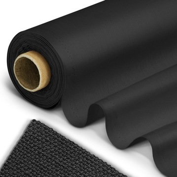 TKANINA BAWEŁNIANA BAWEŁNA 220G MATERIAŁ CZARNY