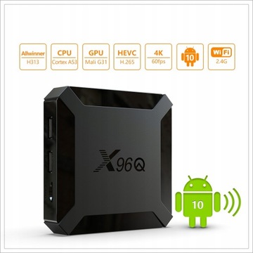 X96Q SMART TV BOX 2/16 ГБ ANDROID 10 с поддержкой 4K