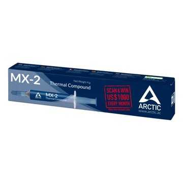 ARCTIC MX-2 4G ЭФФЕКТИВНАЯ ТЕРМОПРОВОДНАЯ ПАСТА