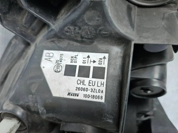 NISSAN PULSAR 2014 SVĚTLO PŘEDNÍ LEVÝ OBYČEJNÁ