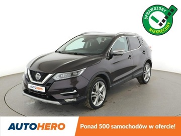 Nissan Qashqai II Crossover Facelifting 1.3DIG-T 140KM 2019 Nissan Qashqai Navi Klimatyzacja Czujniki