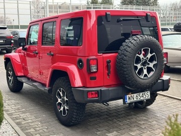 Jeep Wrangler III Unlimited Facelifting 3.6 V6 286KM 2015 Jeep Wrangler SAHARA UNLIMITED. Polska. Bezwypadek, zdjęcie 5