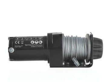 WYCIĄGARKA WCIĄGARKA AKUMULATOROWA do AUTA Quada PŁUGA 12V 2000LBS + PILOT
