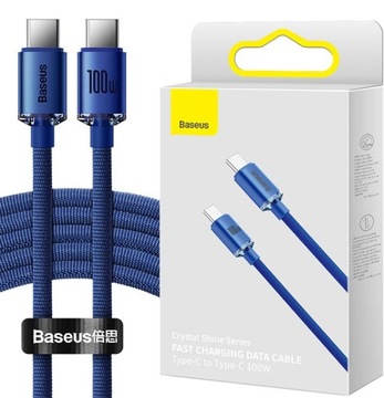 KABEL PD USB-C - USB-C 2m 100W 5A typu C Baseus