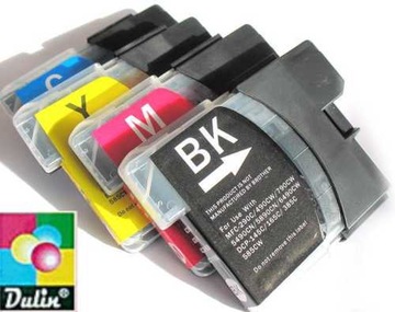 Dulin 4x do Brother DCP-145C DCP-165C LC980 LC1100