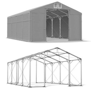 4x8m [3m] Namiot Magazynowy Garaż DAS 620 P
