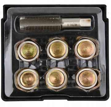 РЕМКОМПЛЕКТ YATO ДЛЯ СЛИВНЫХ ПРОБОК МАСЛЯНОГО ПОДДОНА М11Х1,5ММ 7 ЭЛЕМЕНТОВ.