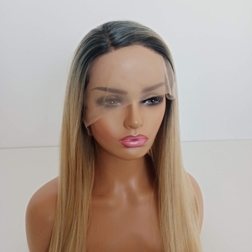 Парик LACE FRONT Блондин 40/55/80см + шапочка БЕСПЛАТНО