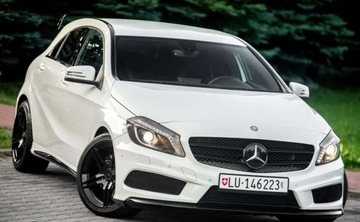 Mercedes Klasa A W176 Hatchback 5d 2.0 250 BlueEFFICIENCY 211KM 2014 Mercedes-Benz Klasa A SPORT-Pakiet 2.0B 211Ps 4x4 Skora Bixenon Navi Ledy, zdjęcie 10