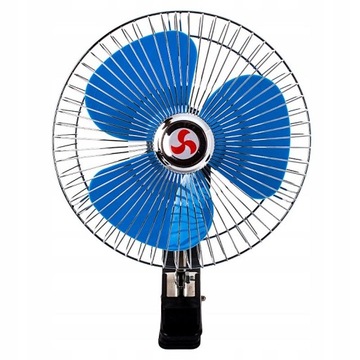 АВТОВЕНТИЛЯТОР ВРАЩАЮЩИЙСЯ ВЕНТИЛЯТОР 12 В ЗАЖИМ