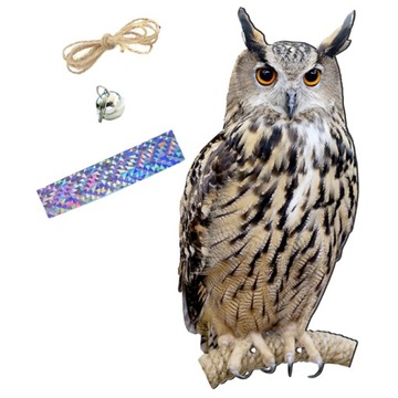 Репелленты от птиц Cutainsforbedroom Owl для сада