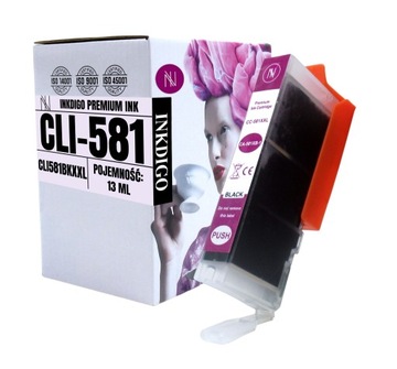 Tusz zamiennik CLI-581BK do Canon TR7520 TR7550