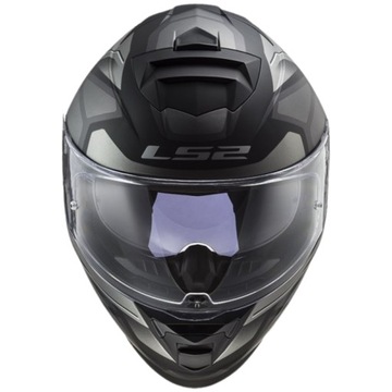 KASK MOTOCYKLOWY LS2 FF800 STORM II FASTER MATT TITANIUM ROZMIAR L
