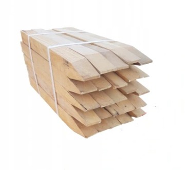 Paliki drewniane geodezyjne 40 cm 4X4 GRUBE *BUK*