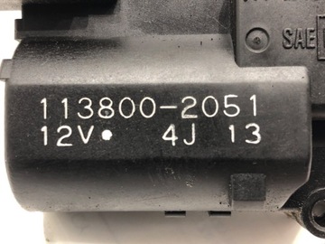 MOTOR RADIÁTORU TOYOTA 113800-2051 COROLLA E13 04-09 MOTOREK