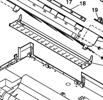 Разделитель бумаги Lexmark 2480 12G3828