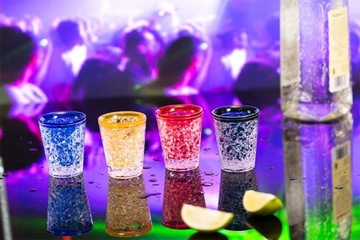 Стаканы для мороженого для вечеринок – 4 разноцветных штуки