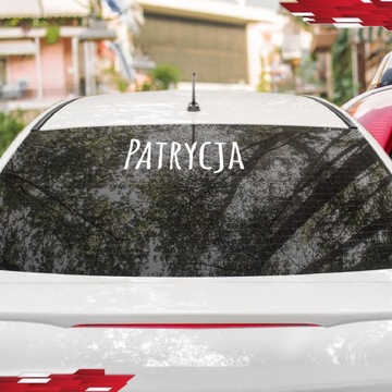 Наклейка с надписью на окно, грузовик, автобус, авто