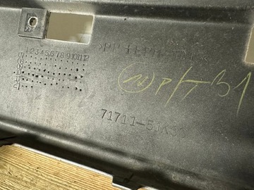 NÁRAZNÍK PŘEDNÍ SUZUKI SPLASH 2008- 71711-51K00 ORIGINÁLNÍ PALCŮ