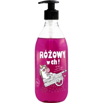 LaQ SHOTS! Żel pod prysznic RÓŻOWY W CH!