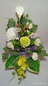 Kwiaty na WSZYSTKICH ŚWIĘTYCH KOMPLET chryzantema