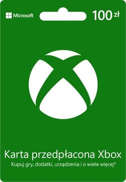 Xbox Gift Card Karta podarunkowa 100 zł