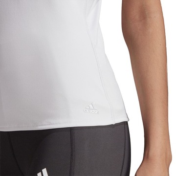 XL Koszulka damska adidas Studio Slim Strappy Back Tank Top biała HE3141 XL