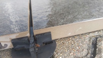 ОПОРА ТЕРРАСЫ Крестообразная конструкция террасы толщиной 1 мм | Затирка 4мм | Расстояние до тарелок